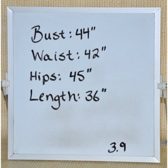 Lands End Tunic Dress Cover Up Womens M Shift Cotton Tropical Floral Navy White - Picture 11 of 11